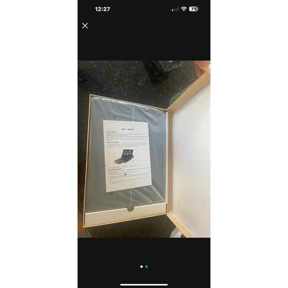 Ozii Ipad 12.9 Inch wireless Keyboard Case KB203 Gray - Picture 3 of 3